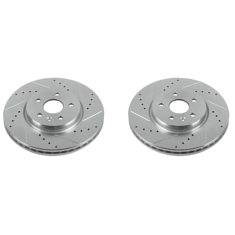 Power Stop 13-16 Chevrolet Trax Front Evolution Drilled & Slotted Rotors - Pair - AR82181XPR