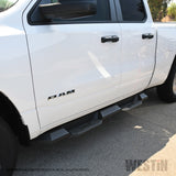 Westin/HDX 19-21 Ram 1500 Quad Cab (Excl. Classic) Xtreme Nerf Step Bars - Textured Black - 56-24095