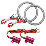 Oracle Jeep Wrangler JL/Gladiator JT LED Surface Mount Fog Light Halo Kit - Red - 1215-003