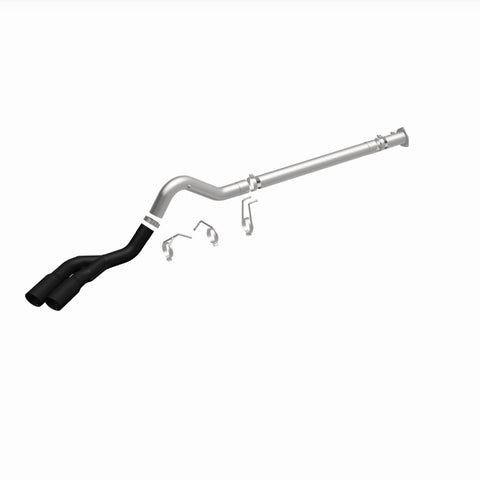 MagnaFlow 08-18 Ford F-250/F-350/F-450 4.6L/6.7 DPF-Back Black 4in Dual Single Rear Exit - 17068