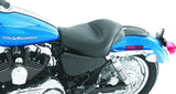 Mustang 04-21 Harley Sportster 4.5 GAL Standard Touring Solo Seat - Black - 76159