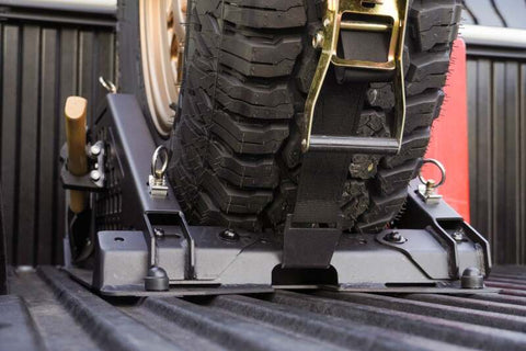 DV8 Offroad Truck Bed Universal Tire Carrier & Accessory Mount - UNBM-01
