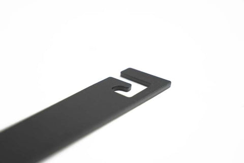 DV8 Offroad 2021 Ford Bronco Capable Bumper Slanted Front License Plate Mount - LPBR-05