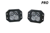 Diode Dynamics SS3 Pro WBL - White SAE Fog Flush (Pair) - DD6929P