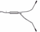 Gibson 99-01 Chevrolet Silverado 1500 Base 4.3L 2.5in Cat-Back Dual Extreme Exhaust - Aluminized - 5005