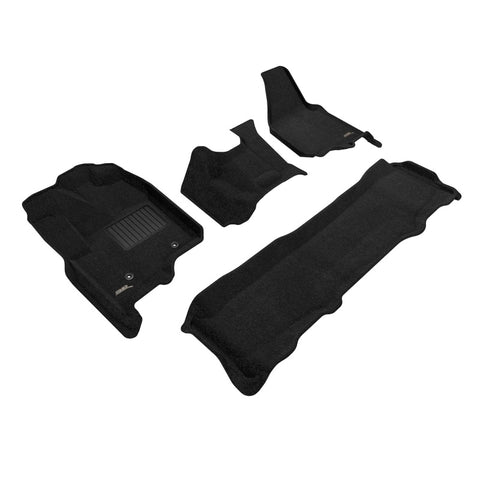 3D MAXpider 12-16 Ford F-250 Crew Cab Elegant Black R1 R2 - L1FR08904709