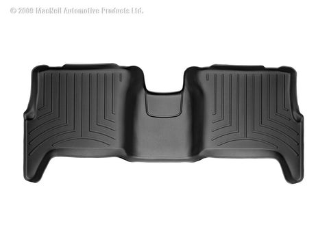 WeatherTech 01-03 Dodge Durango Rear FloorLiner - Black - 440812