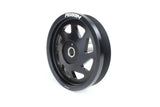 PERRIN 2022 BRZ/86 / 19-22 Subaru WRX Lightweight Crank Pulley (FA/FB Eng w/Small Hub) - Black - PSP-ENG-106BK