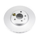 Power Stop 17-19 Audi A4 Front Evolution High Carbon Geomet Coated Rotor - EBR1652EVC