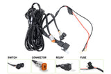 DV8 Offroad 40 AMP DT 4-Pin Halo Light Harness - UNWH-04