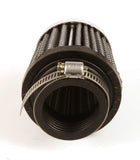 K&N Universal Chrome Filter 1 3/8 inch FLG / 2 1/2 inch Base / 2 inch Top / 2 1/4 inch Height - RC-0790