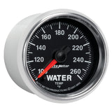 Autometer GS 100-260 degree Electronic Water Temperature Gauge - 3855