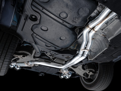 AWE Tuning 2022+ Porsche Macan 2.9TT Touring Edition Cat-Back Exhaust w/ Chrome Silver Tips - 3015-42952