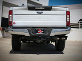 aFe Apollo GT Series 3-1/2in 409 SS Axle-Back Exhaust 17-20 Ford F-250/F-350 Black Tips w/o Muffler - 49-43116NM-B