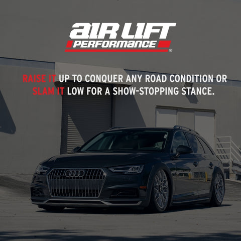 Air Lift Performance 09-16 Audi A4 Quattro & FWD S4/RS4 Rear Air Suspension Kit - 76505