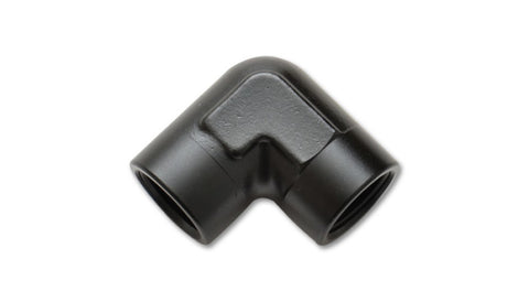 Vibrant 3/8in NPT 90 Degree Female Pipe Coupler Fitting - 11322