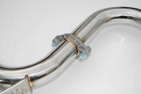 Invidia 08-11 STi Hatch / 11 WRX Hatch Dual N1 Single Layer Titanium Tipped Cat-back Exhaust - HS08STIGTT