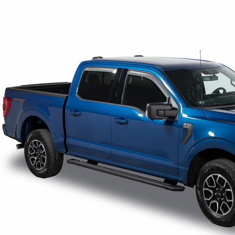 Putco 2021 Ford F-150 Super Crew Element Chrome Window Visors (Set of 4) - 480025