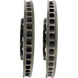 StopTech 09-11 Nissan GT-R Front Slotted Bare Iron 380x34mm Aero-Rotor Kit Pair - 81.658.9911