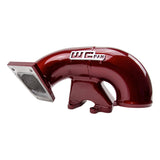 Wehrli 2007.5-2010 LMM Duramax High Flow 3in Y-Bridge Kit- WCFab Red - WCF100164-RED