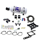 Nitrous Express 4150 Billet Crossbar Pro-Power Nitrous Kit (100-500HP) w/5lb Bottle - 60542-05