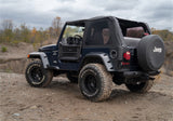 Rampage 97-06 Jeep Wrangler TJ Frameless Trail Soft Top Kit - Black Diamond - 106535