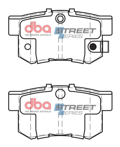 DBA 99-09 Honda S2000 Rear Street Series Brake Pad Set - DB1265SS