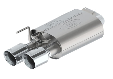 Ford Racing 2024 Mustang 2.3L Extreme Active Cat-Back Exhaust System Chrome Tips - M-5200-M2EC