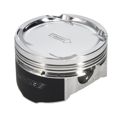 Manley 03-06 EVO VIII/IX 87.0mm-Bore +0.5mm 8.5/9.0 CR Dish Extreme Duty Piston Set w/ Rings - 619020CE-4