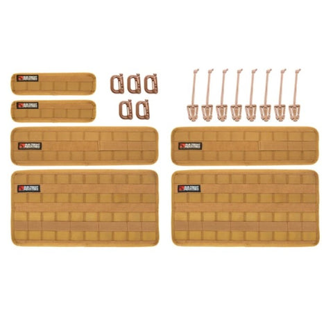 BuiltRight Industries 6pc Tech Panel Kit - Tan - 105022