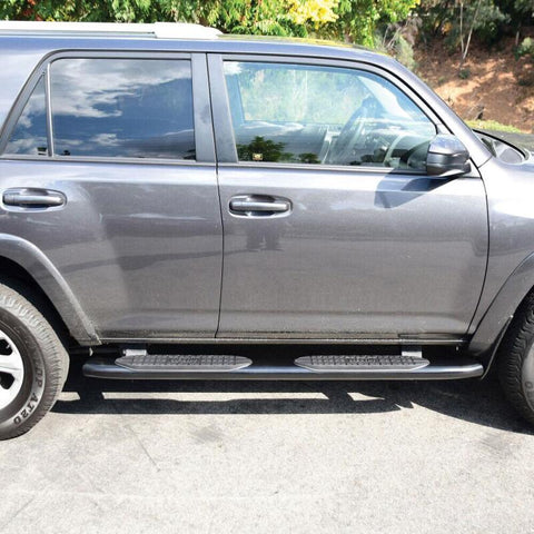 Westin 2014-2017 Toyota 4Runner SR5 PRO TRAXX 5 Oval Nerf Step Bars - Black - 21-53835