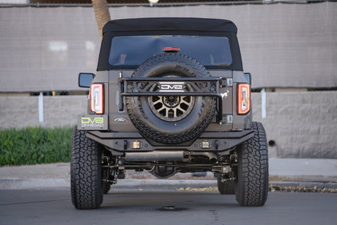 DV8 Offroad 21-22 Ford Bronco FS-15 Series Rear Bumper - RBBR-02