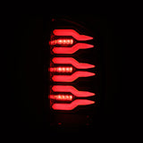 AlphaRex 02-06 Dodge Ram1500/03-06 Dodge Ram 2500/3500 Truck LUXX-Series LED Tail Lights Alpha-Black - 641020