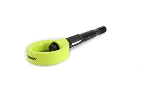 PERRIN 15-17 Subaru WRX/STI Tow Hook Kit (Front) - Neon Yellow - PSP-BDY-232NY