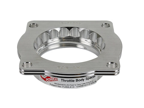 aFe Silver Bullet Throttle Body Spacers TBS BMW 5 Series (E60) 06-10 V8-4.8L - 46-31006
