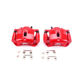 Power Stop 03-08 Honda Pilot Front Red Calipers w/Brackets - Pair - S2670