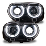 Oracle 15-21 Dodge Challenger RGB+W Headlight DRL Upgrade Kit - ColorSHIFT - 1329-330