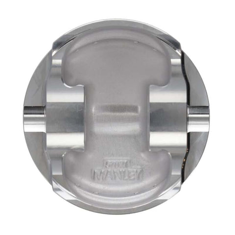 Manley 04+ Subaru WRX STi (EJ257) 83mm Stroker 99.75mm +0.25mm Bore 9.8:1 Dish Piston Set with Rings - 622102C-4