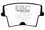 EBC 05-10 Chrysler 300C 5.7 Bluestuff Rear Brake Pads - DP51722/2NDX