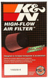 K&N Filter Universal Rubber Filter - Round Straight - Angled Flange for 81-82 Honda ATC250R 250 - RU-1780