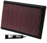 K&N Replacement Air Filter - Panel 10.688in O/S Length x 7.125in O/S Width x 1.125in H - 33-2649