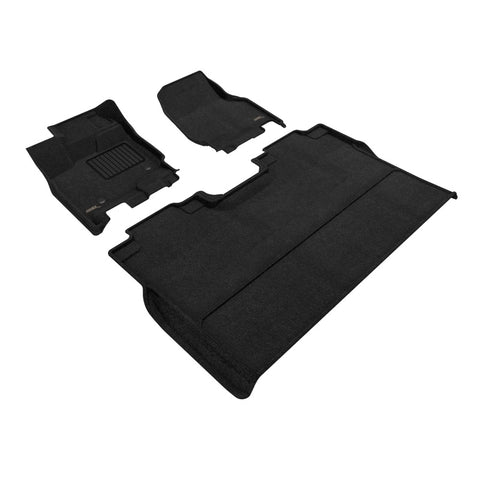 3D MAXpider 22-24 Ford F-150 Super Crew Elegant Black R1 R2 - L1FR15304709