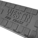 Westin 2014-2018 Chevy Silverado 1500 Reg Cab PRO TRAXX 5 Oval Nerf Step Bars - Black - 21-53705