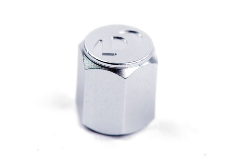 Dinan Valve Stem Caps - Silver (Set of 4) - D757-0008