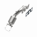 MagnaFlow OEM Grade Federal / EPA Compliant Manif Catalytic Converter 09-11 Hyundai Genesis V6 3.8L - 52778