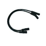 Moroso 99-08 Harley-Davidson FLT/FLHT/FLHR/FLTR Ultra 40 Wire Set - Black - 28286