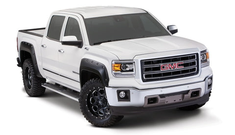 Bushwacker 14-15 GMC Sierra 1500 Pocket Style Flares 4pc - Black - 40960-02