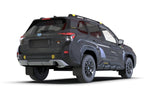 Rally Armor 2026 Subaru Forester Wilderness Black UR Mud Flap w/Dark Grey Logo - MF152-UR-BLK-DGRY