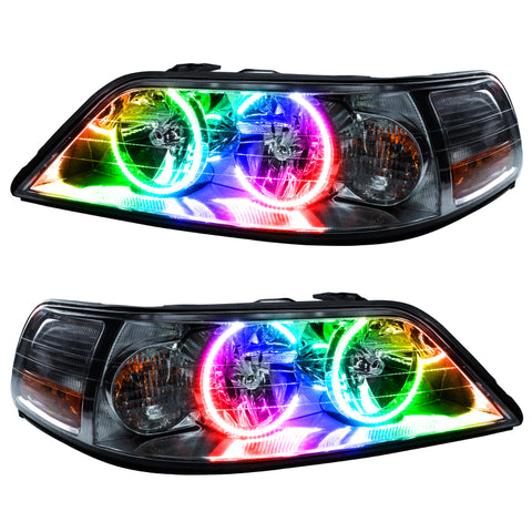 Oracle 05-11 Lincoln Town Car SMD HL (Non-HID) - ColorSHIFT w/o Controller - 7155-334
