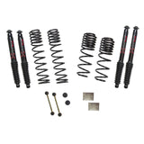 Skyjacker 2020 Jeep JL 4WD Rubicon Diesel 1.5in Dual Rate Long Travel Sus Lift Kit w/Blk Max Shocks - JL15RBPBLTD